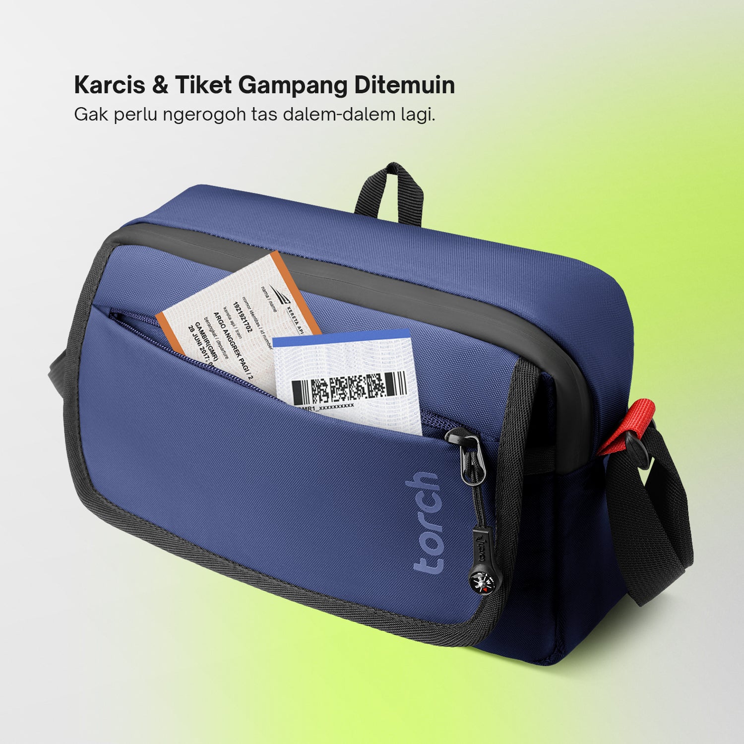 Jixi Tas Selempang Daily Torch 3L