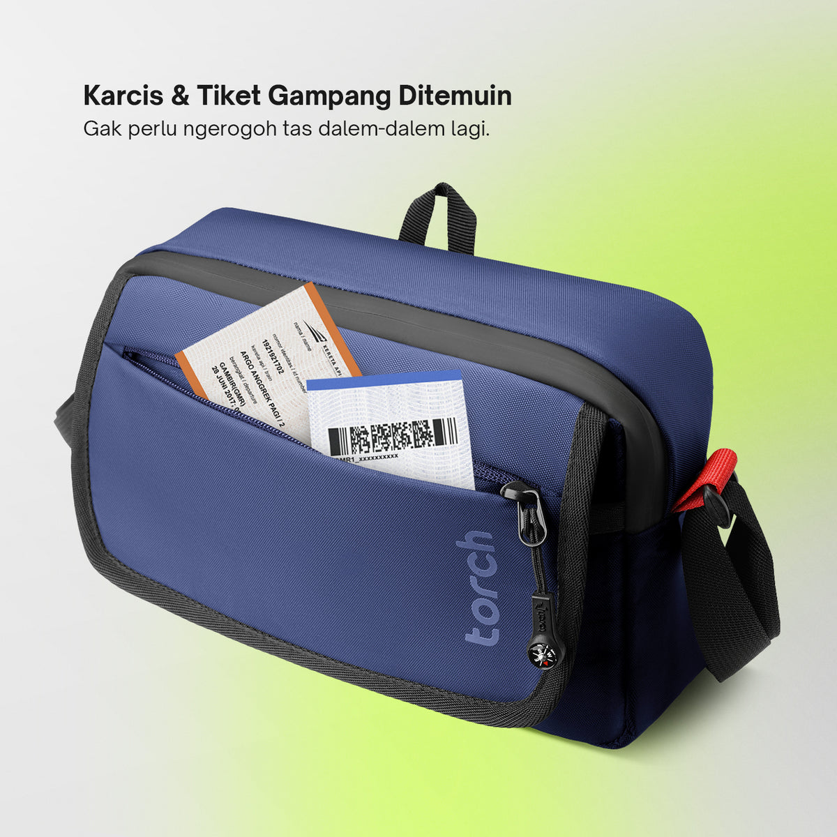 Jixi Tas Selempang Daily Torch 3L