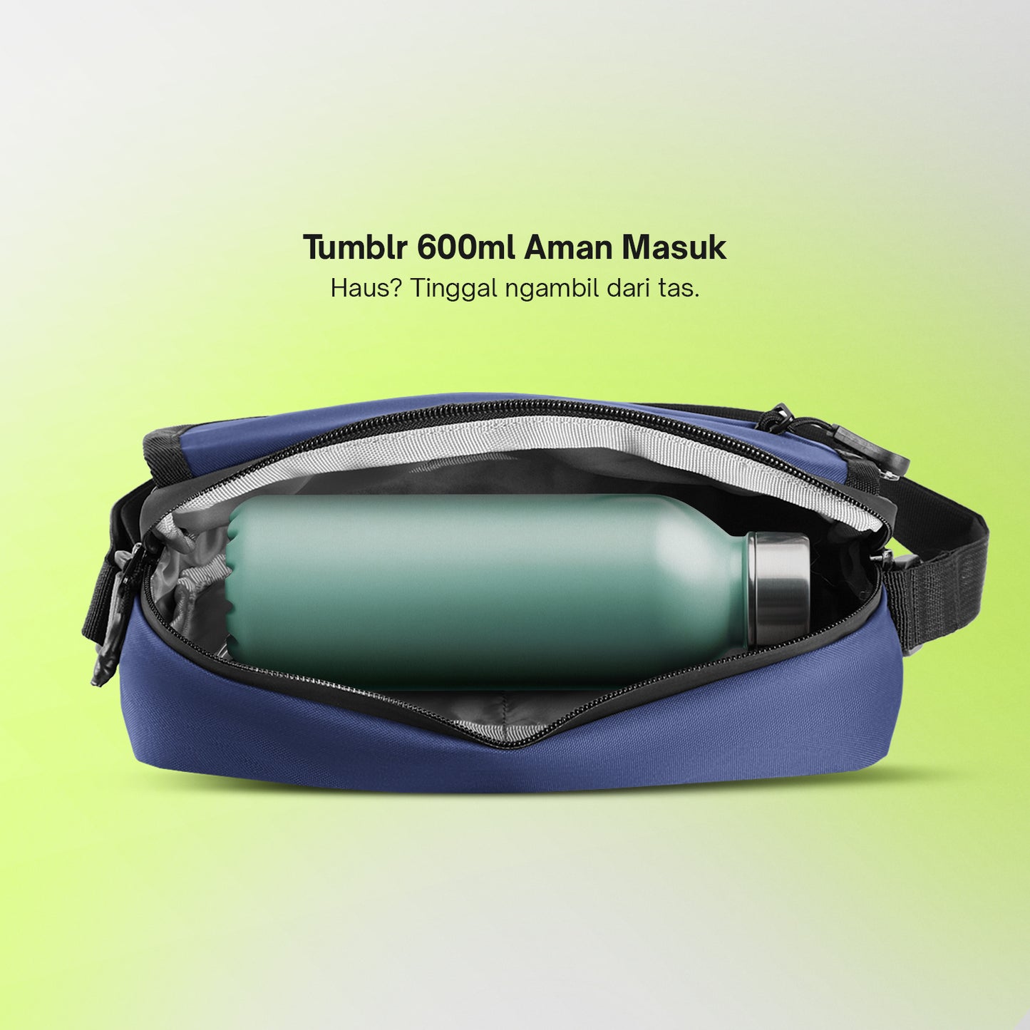 Jixi Tas Selempang Daily Torch 3L