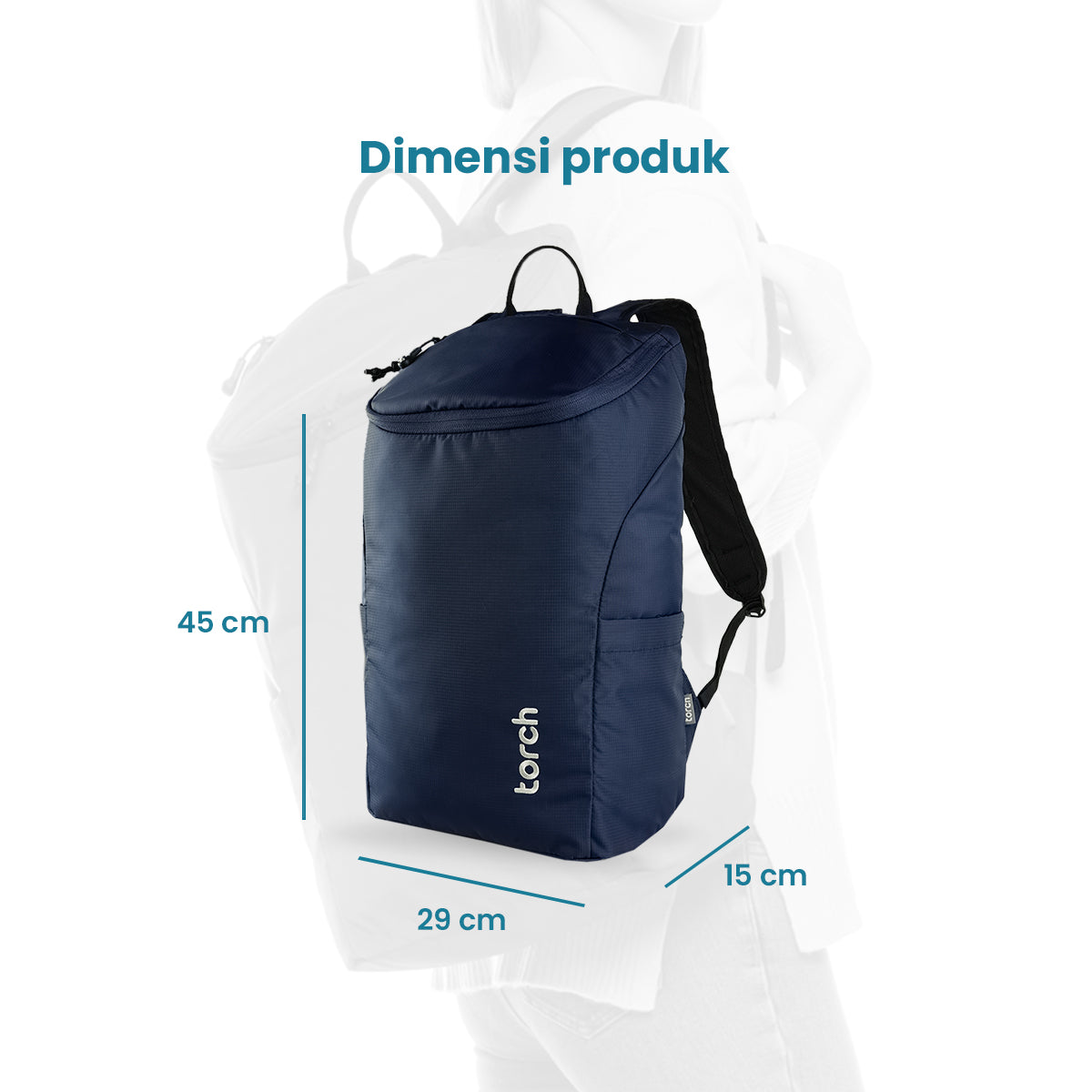 Kamita Tas Ransel kantor Torch 19L