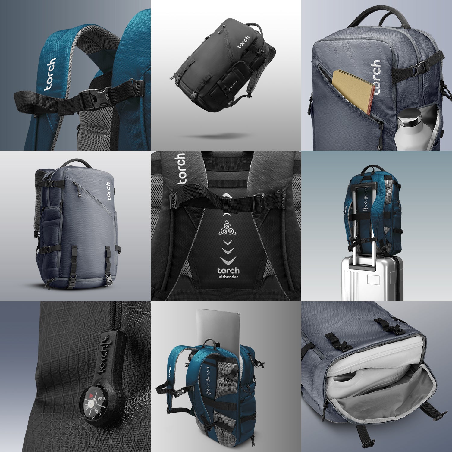 Kanzaki Light Travel Backpack 30L