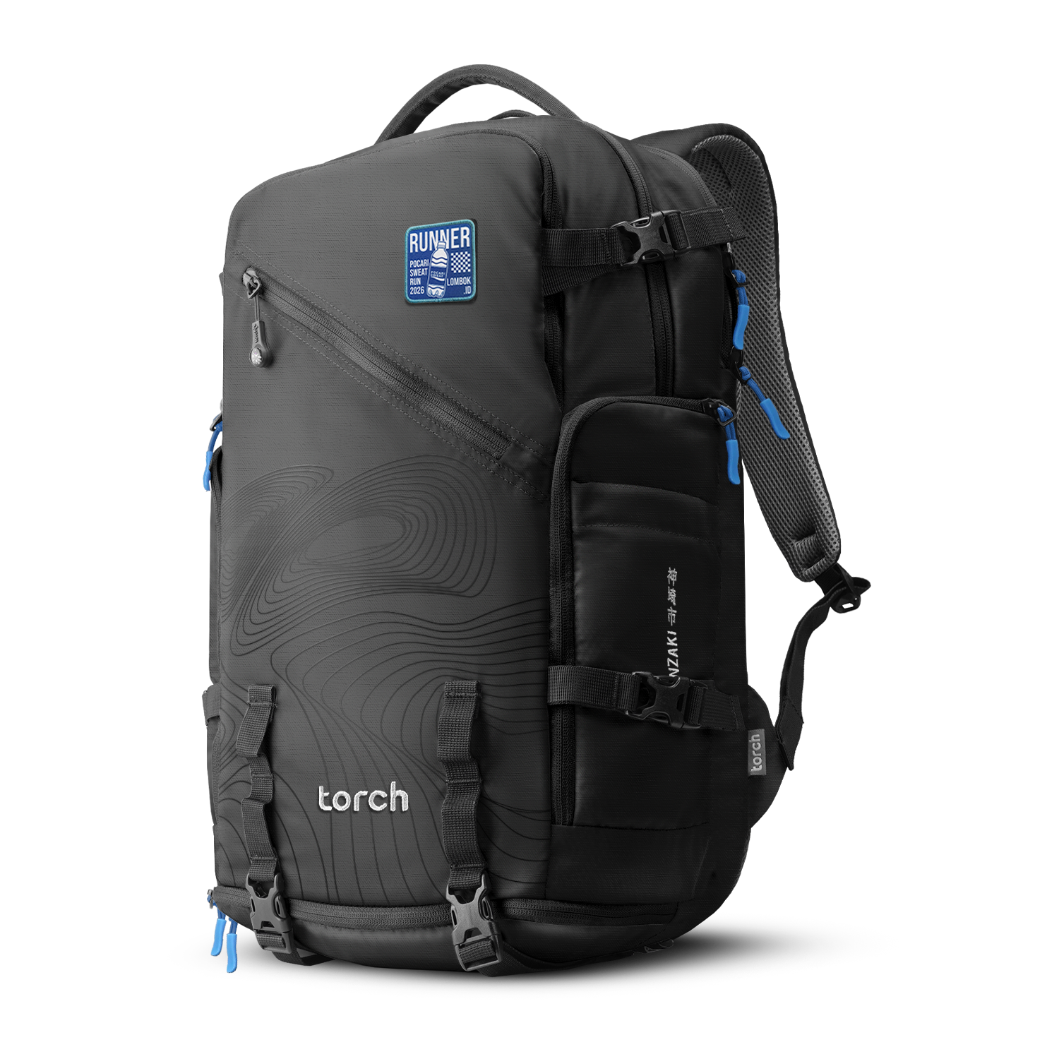 KANZAKI DP 30L Black - SABLON
