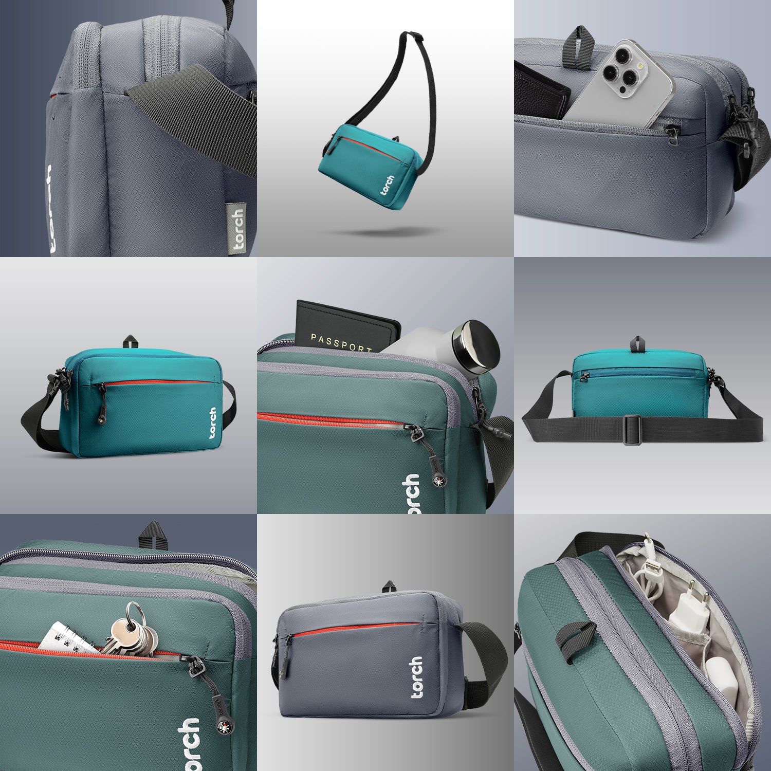 Kashiba Tas Selempang Daily Torch 3L