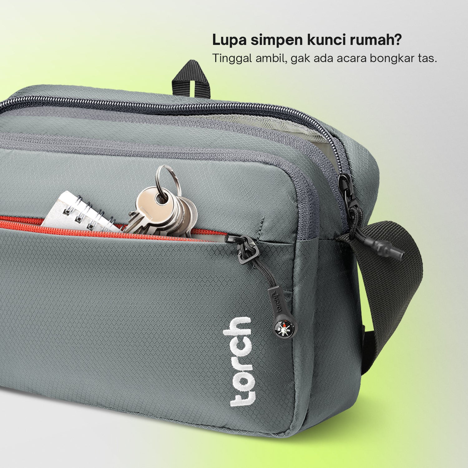 Kashiba Tas Selempang Daily Torch 3L