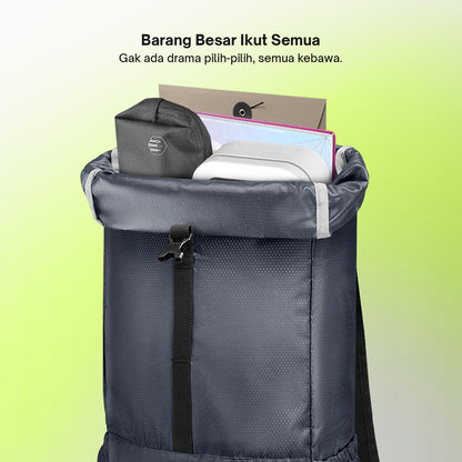 Kashiwa Tas Ransel Foldable Torch 19L