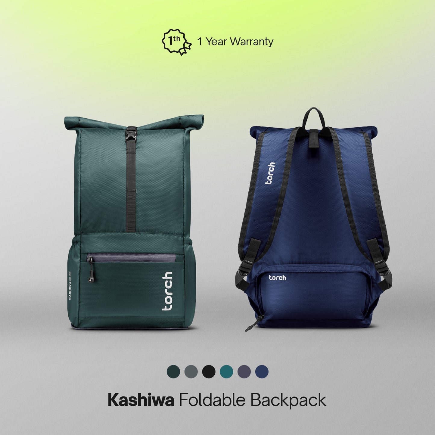 Kashiwa Tas Ransel Foldable Torch 19L