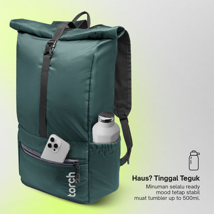 Kashiwa Tas Ransel Foldable Torch 19L