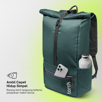 Kashiwa Tas Ransel Foldable Torch 19L