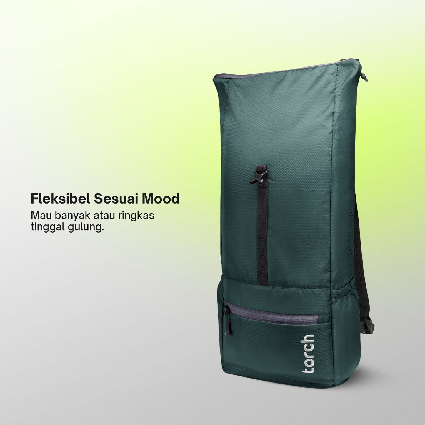 Kashiwa Tas Ransel Foldable Torch 19L