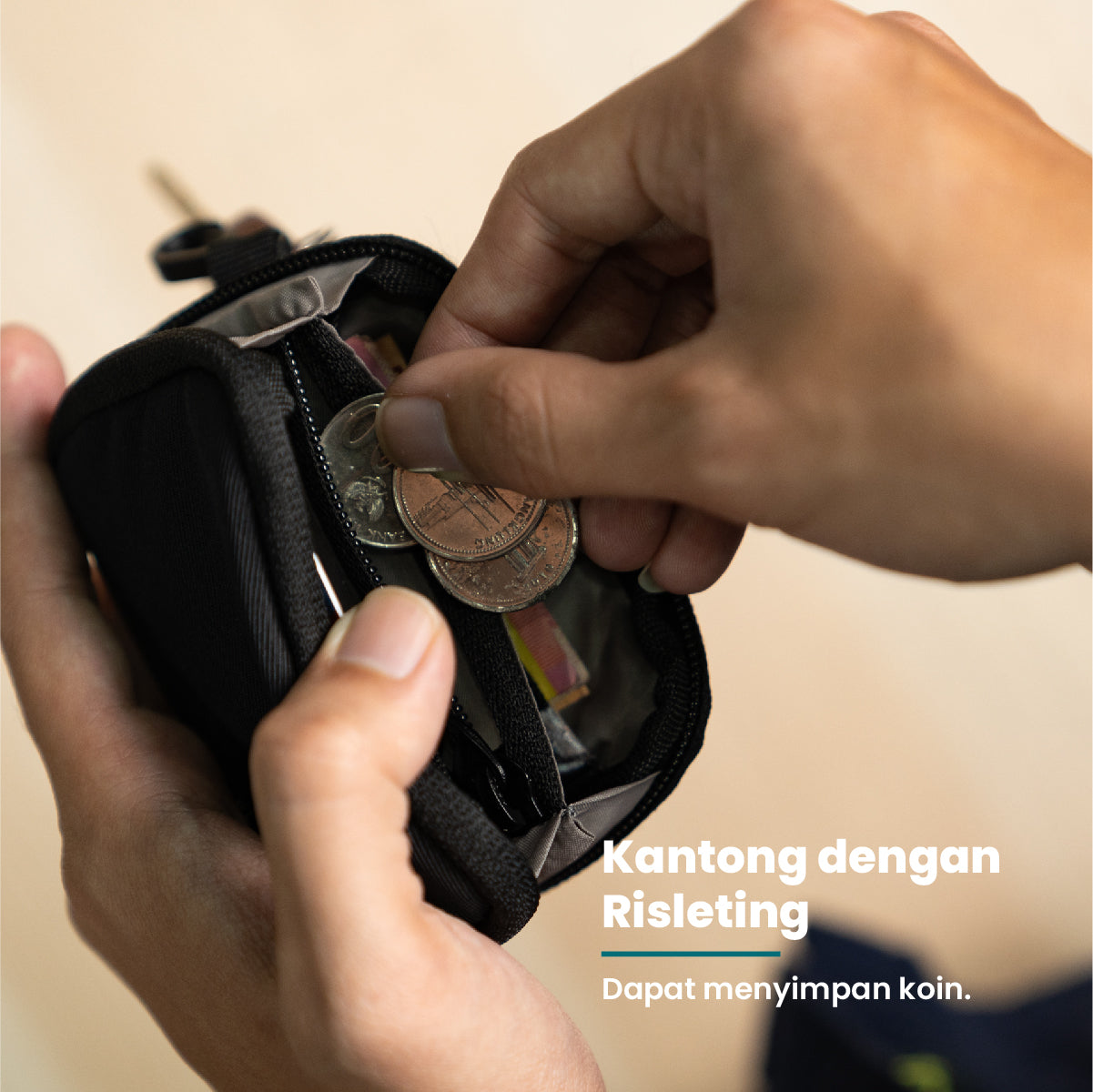 Nirman Keychain Wallet Gantungan Kunci