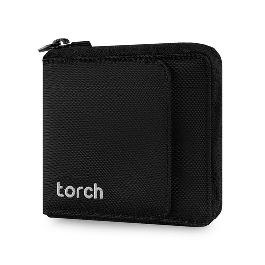 Kavi Neck Wallet - Black
