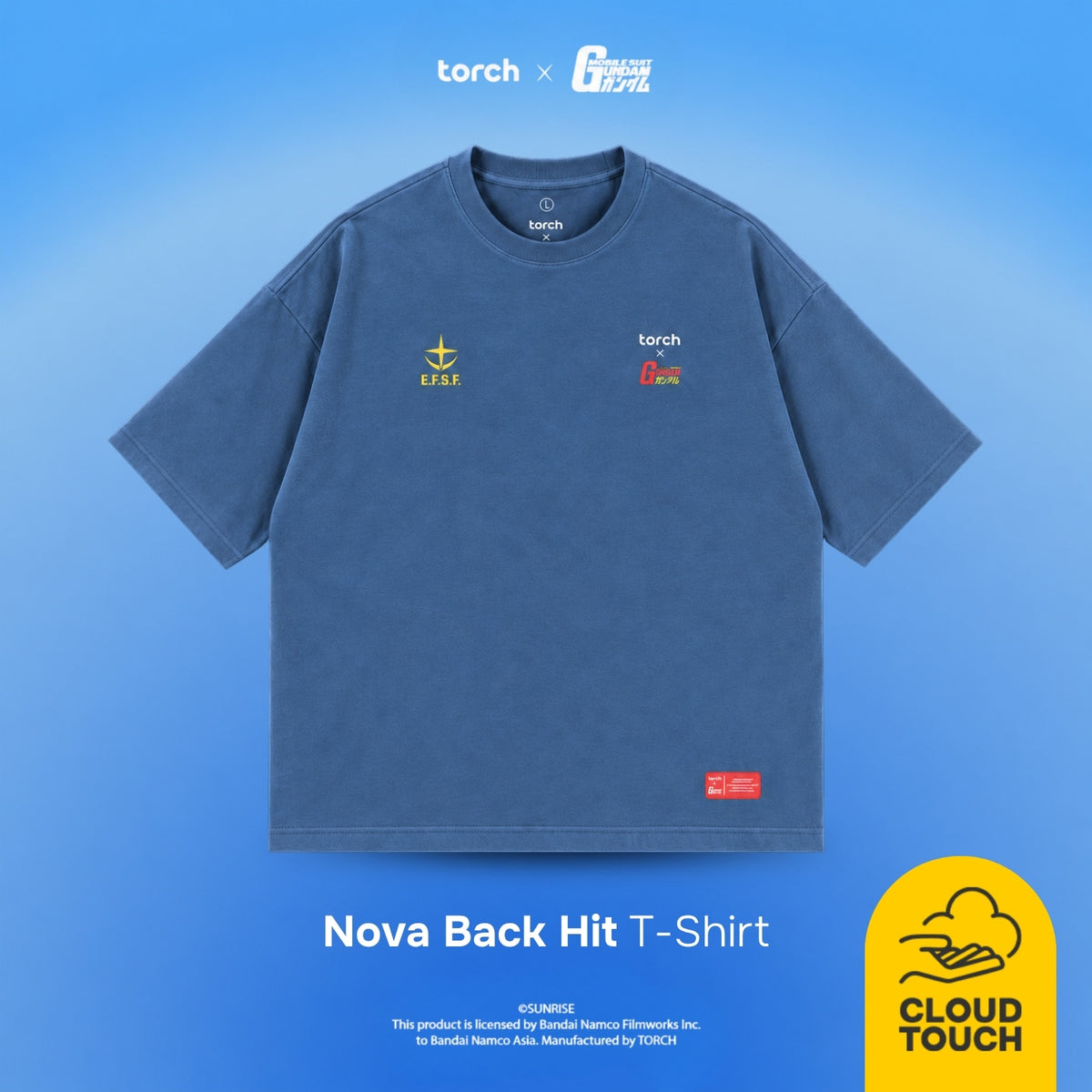Nova Back Hit T-Shirt (Include Sticker Gundam)