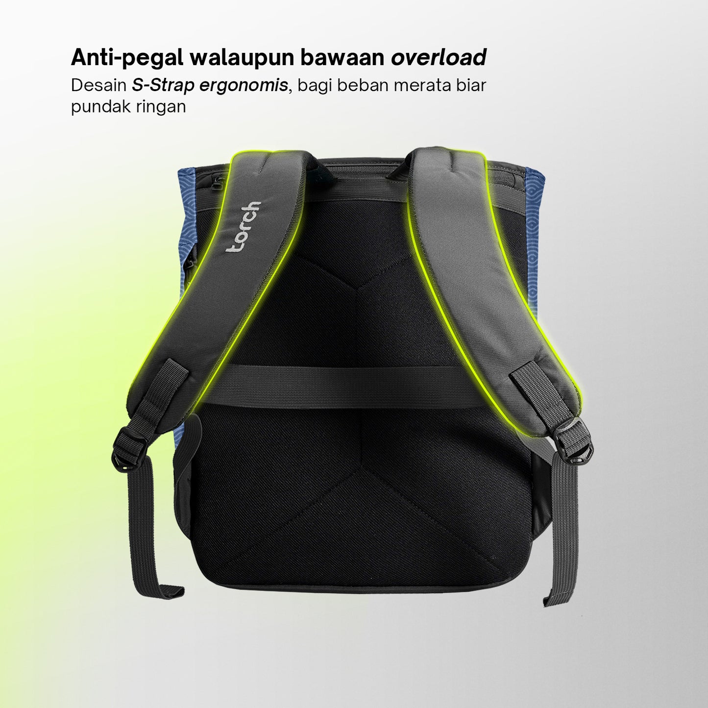 Nura Tote Backpack - Waveform