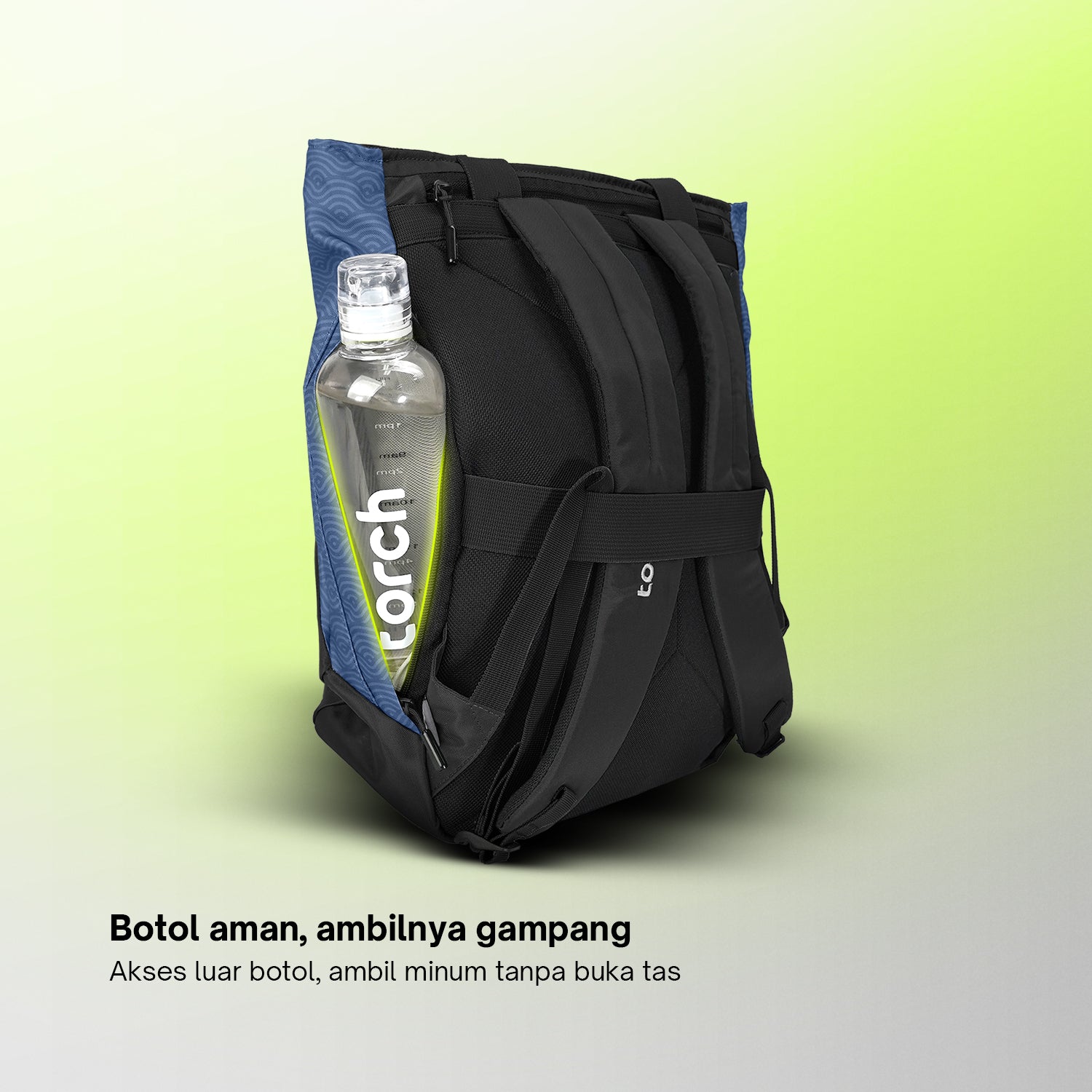 Nura Tote Backpack - Waveform