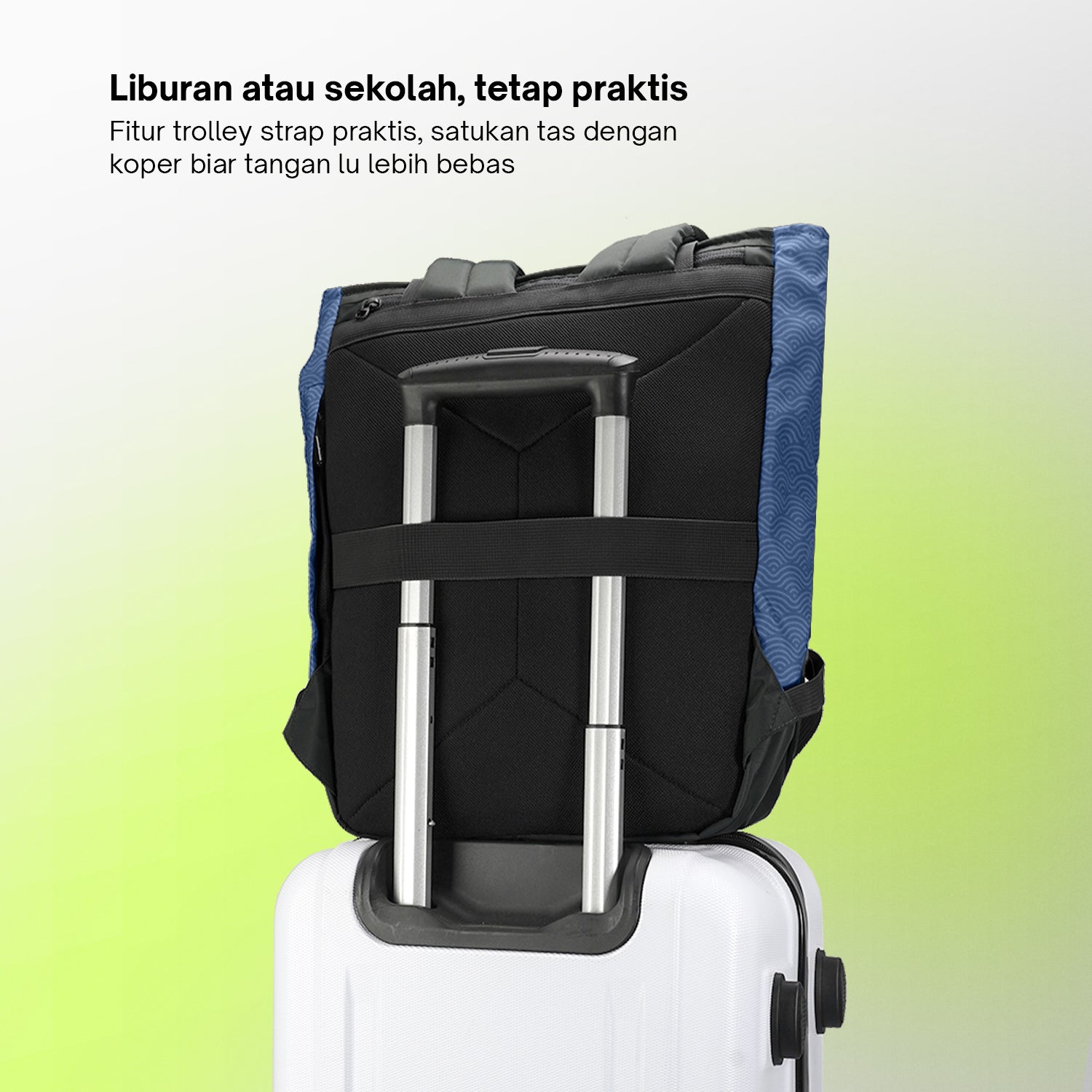 Nura Tote Backpack - Waveform