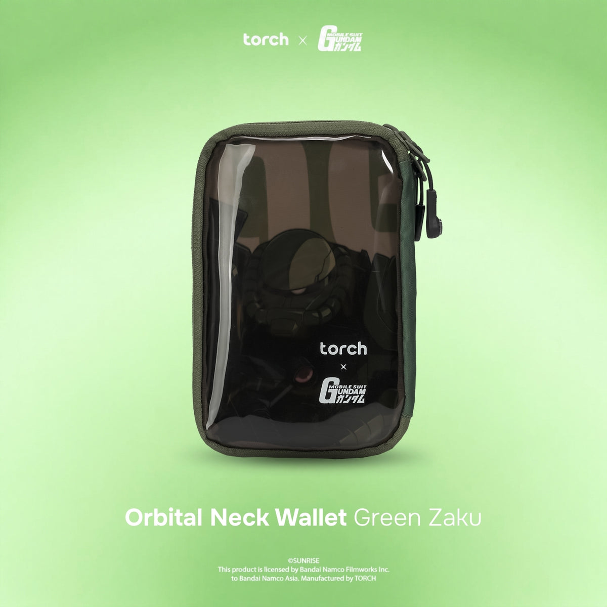 Green Zaku Accessory Set (Include Sticker Gundam)