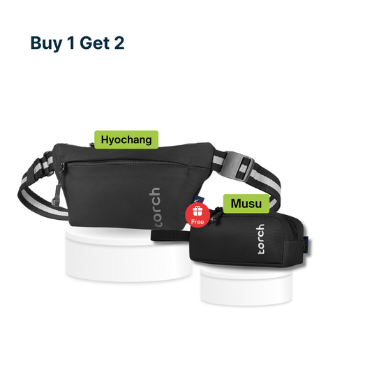 Paket Spesial - Hyochang 2 in 1 Waist Bag