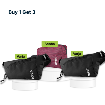 Paket Duo Hemat - Varja Waist Bag