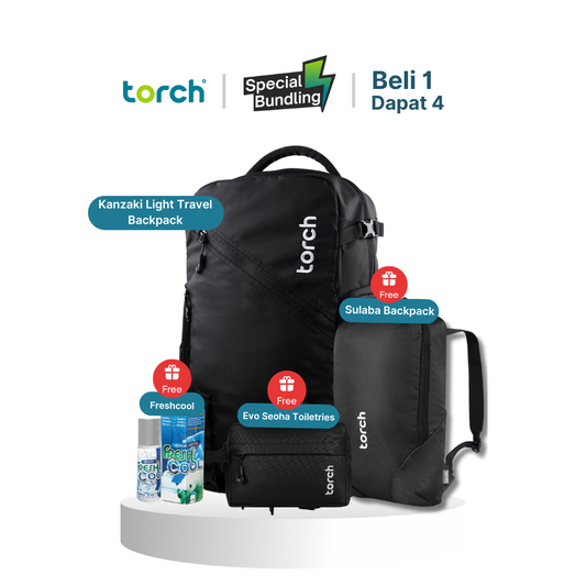 Paket Spesial Freshcool - Kanzaki Light Travel Backpack