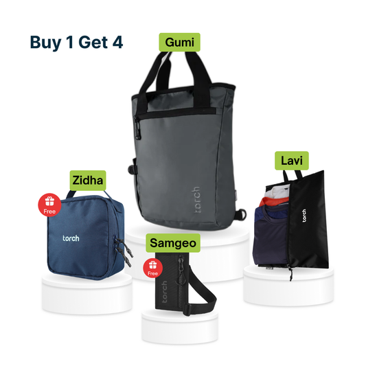 Paket Gajian November - Gumi Tote Backpack