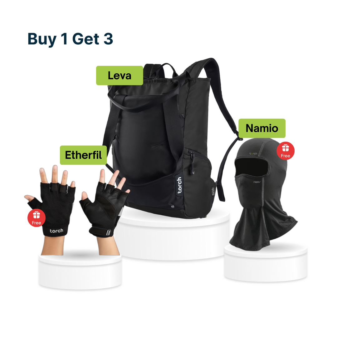 Paket Metro Ride 12.12 - Leva Tote Backpack