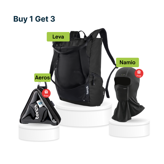 Paket Metro Ride 12.12 - Leva Tote Backpack