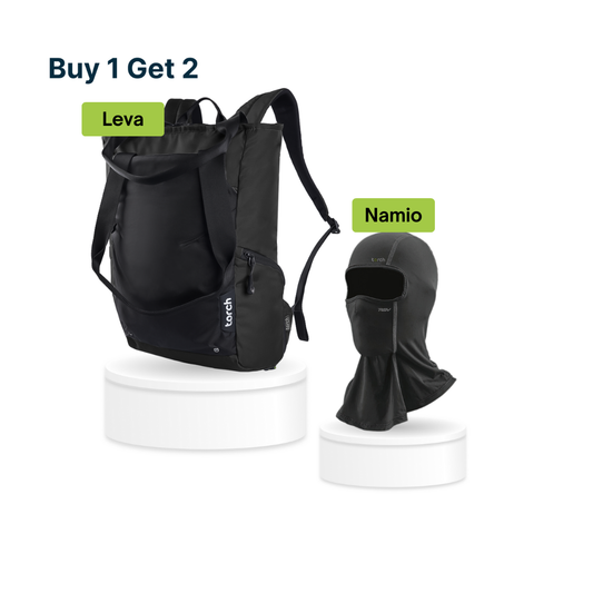 Paket Metro Ride - Leva Tote Backpack