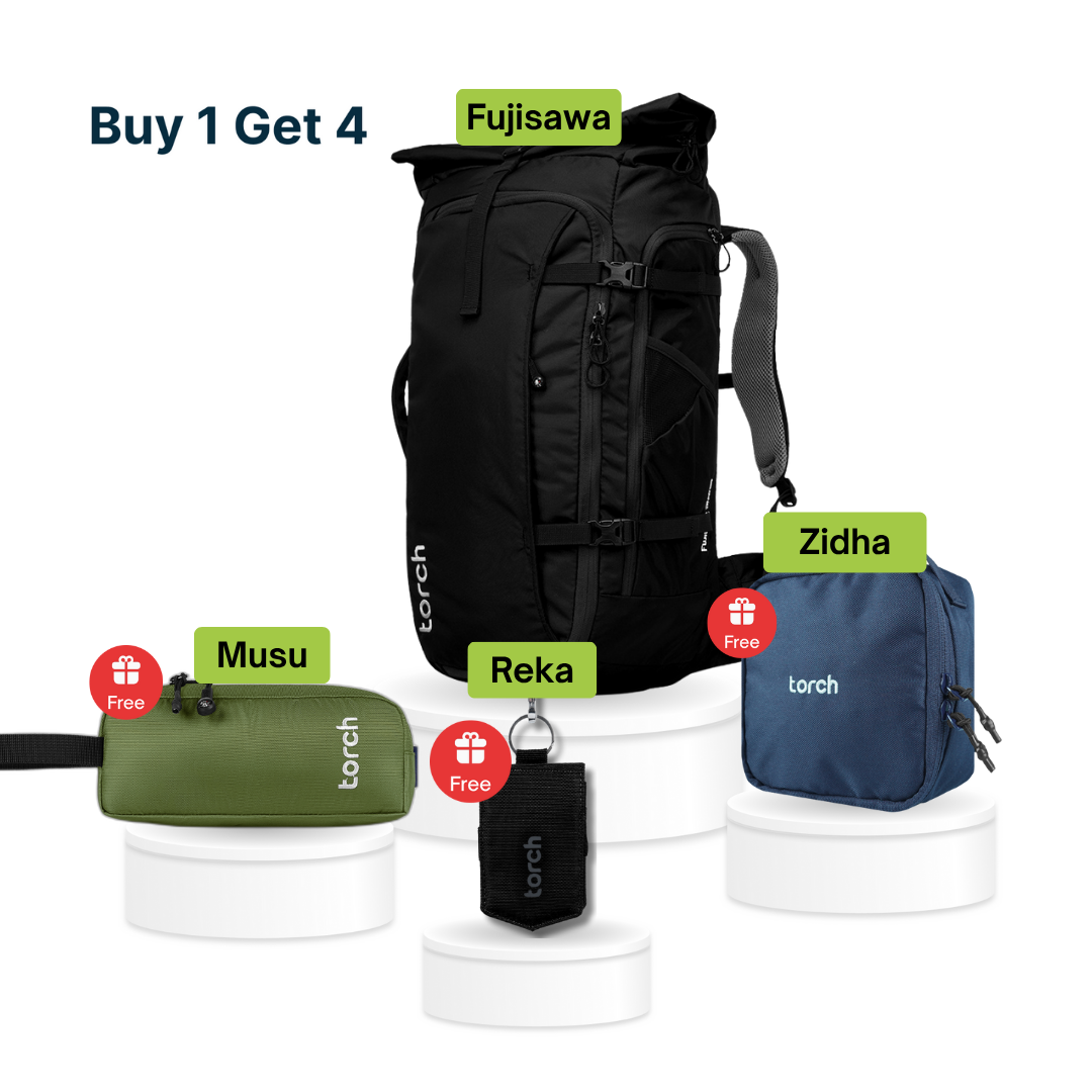 Paket Exclusive November - Fujisawa Travel Backpack