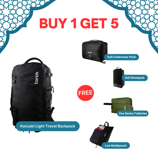 Paket Mudik - Kanzaki Light Travel Backpack