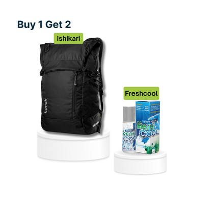 Paket Spesial - Ishikari Backpack & Freshcool