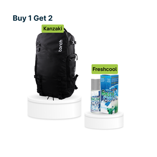 Paket Spesial - Kanzaki Light Travel Backpack & Freshcool