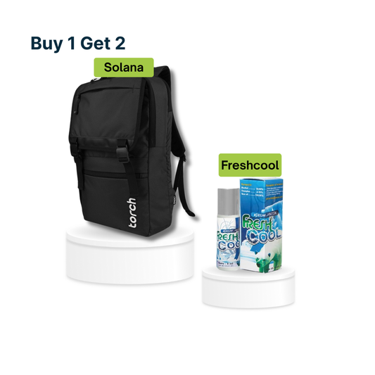 Paket Spesial - Solana Backpak & Freshcool