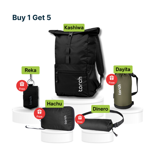 Paket Payday - Kashiwa Foldable Backpack