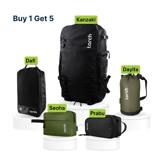 Paket Traveling - Kanzaki Light Travel Backpack
