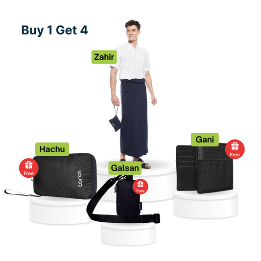 Paket Webclusive - Zahir Sarung Polos