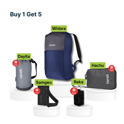 Paket 10.10 - Widara Tas Ransel