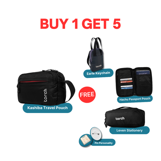 Paket 5.5 - Kashiba Travel Pouch