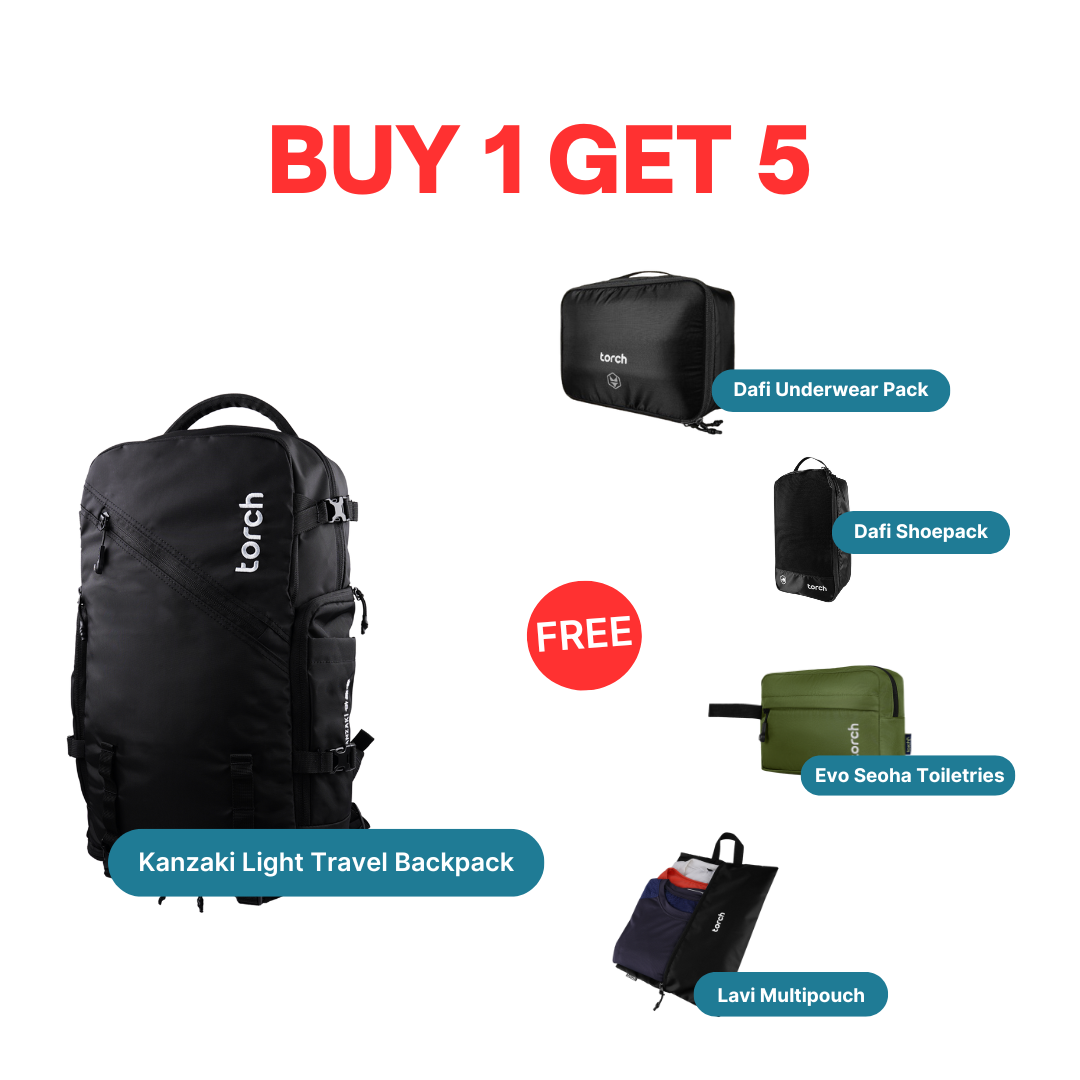 Paket Traveling - Kanzaki Light Travel Backpack