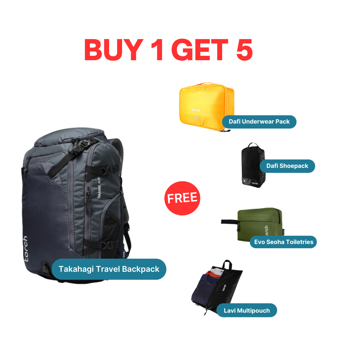 Paket Traveling - Takahagi Travel Backpack