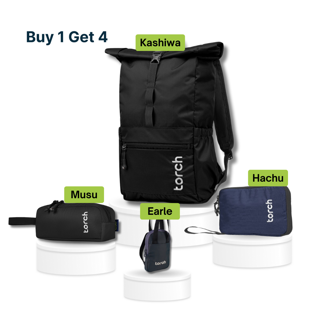 Paket Office - Kashiwa Foldable Backpack