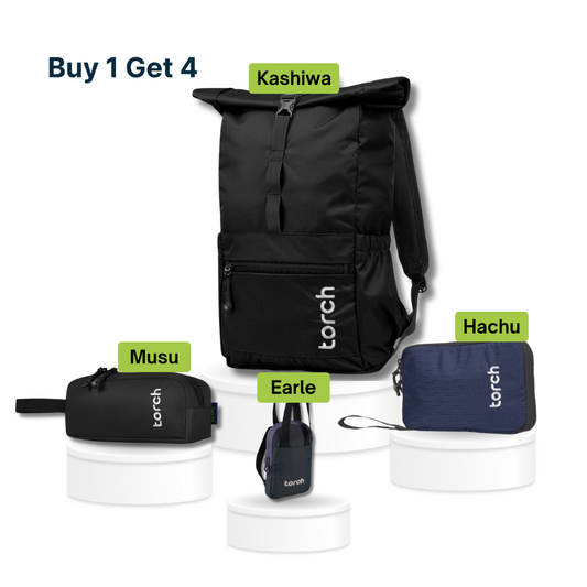 Paket Office - Kashiwa Foldable Backpack