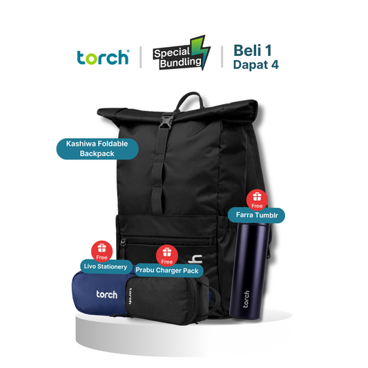 Paket Office - Kashiwa Foldable Backpack
