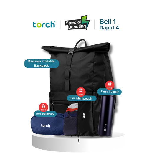 Paket Office - Kashiwa Foldable Backpack