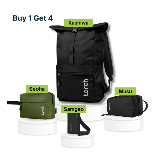 Paket Office - Kashiwa Foldable Backpack