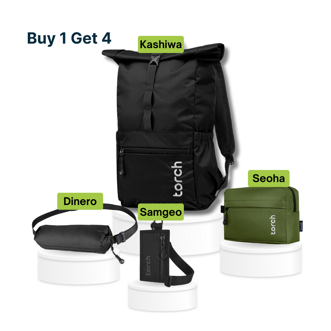 Paket Office - Kashiwa Foldable Backpack