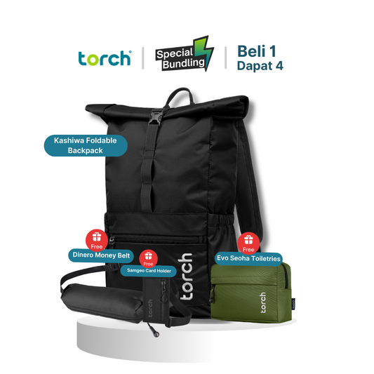 Paket Office - Kashiwa Foldable Backpack