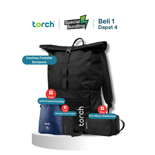 Paket Office - Kashiwa Foldable Backpack