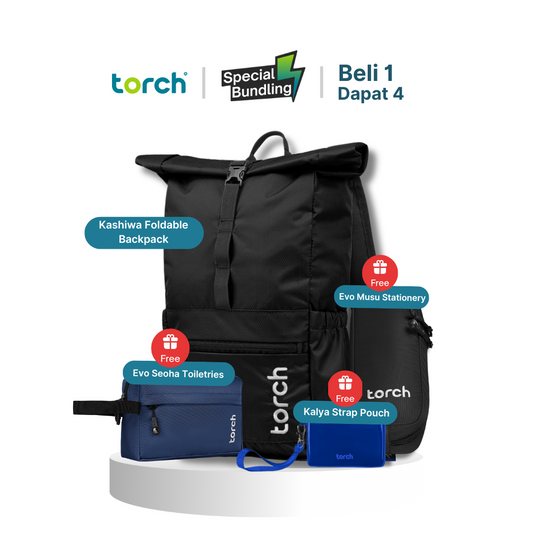 Paket Office - Kashiwa Foldable Backpack