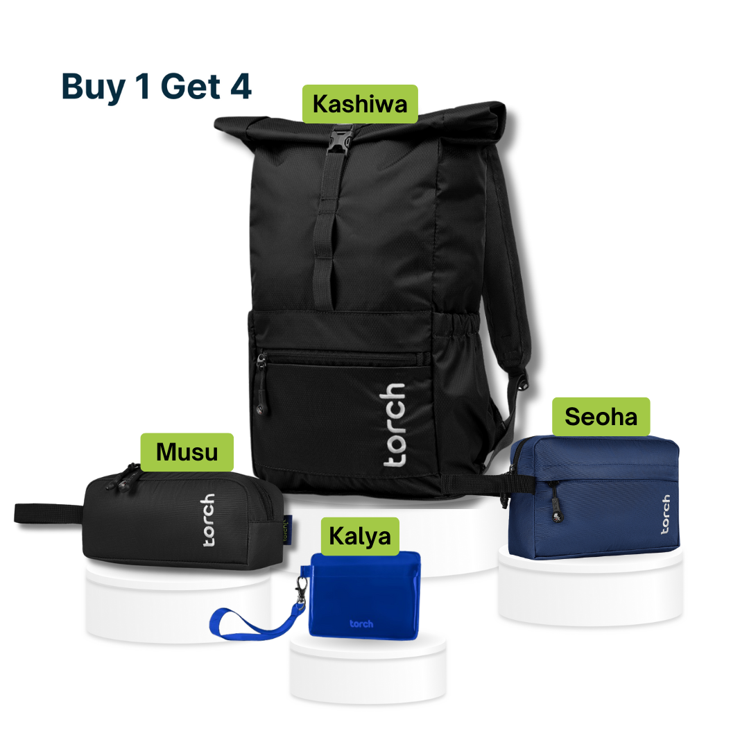 Paket Office - Kashiwa Foldable Backpack