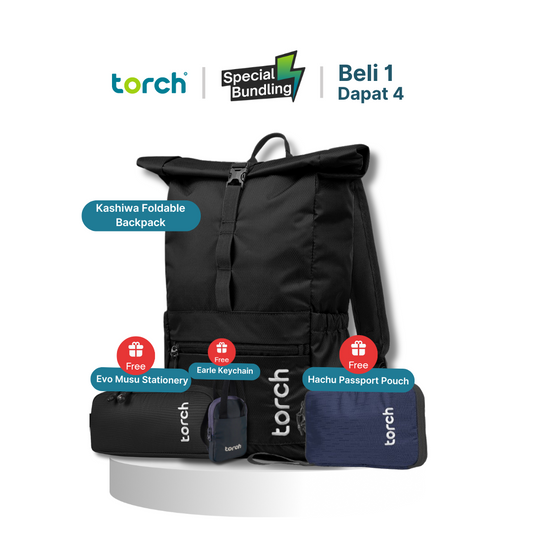 Paket Office - Kashiwa Foldable Backpack